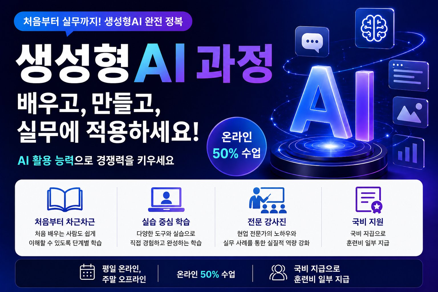 [복사됨] 생성형 AI 기반 콘텐츠 크리에이팅 과정 수강생 모집
